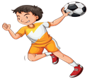 Man With Ball Playing Handball Object Drawing Leisure Vector, Object,  Drawing, Leisure PNG and Vector with Transparent Background for Free  Download
